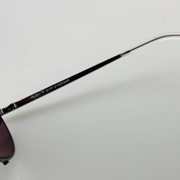 DIFF Koko Eyewear Sunglasses mod. GM-SV22 Mirrored Aviator Gunmetal Oversized main image 13